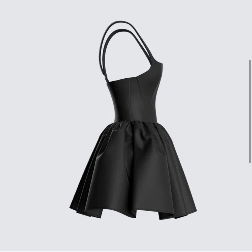 Finesse Black Mini Dress - Picture 2 of 7